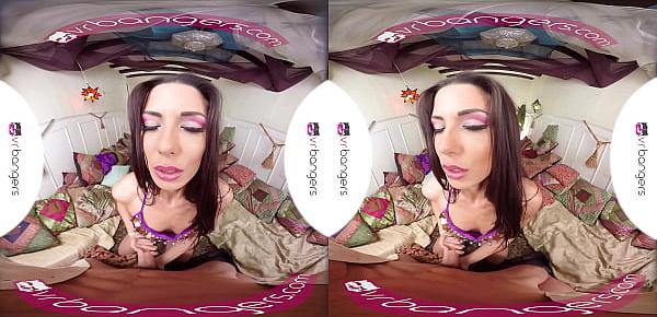  VR PORN-Hot Moroccan beauty pleasure&039;s your dick